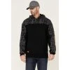 Discount ???? Cody James Men's FR Black Printed Fleece Hooded Work Sweatshirt ????