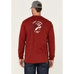 Cheap ???? Cody James Men's FR Bossa Nova Graphic Long Sleeve Work T-Shirt Medium Blue ???? -Cody James -shop unnamed file 4131
