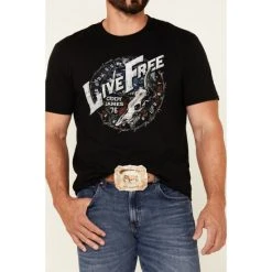 Hot Sale ⌛ Cody James Men's Live Free Barb Wire Circle Graphic Short Sleeve T-Shirt Black ???? 6 Hot Sale ⌛ Cody James Men's Live Free Barb Wire Circle Graphic Short Sleeve T-Shirt Black ???? -Cody James -shop unnamed file 4160