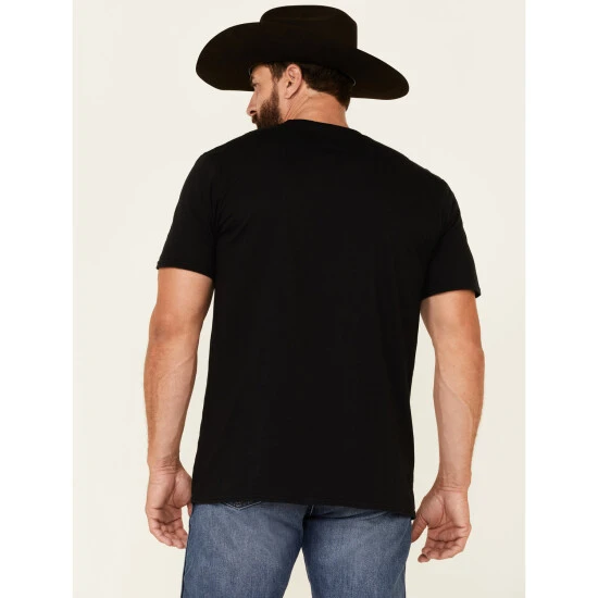 Hot Sale ⌛ Cody James Men's Live Free Barb Wire Circle Graphic Short Sleeve T-Shirt Black ???? 4 Hot Sale ⌛ Cody James Men's Live Free Barb Wire Circle Graphic Short Sleeve T-Shirt Black ???? - Image 4