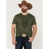 Top 10 ???? Cody James Men's Monument Valley Diamond Graphic Short Sleeve T-Shirt Olive ????