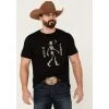 Cheapest ???? Cody James Men's High Noon Graphic Short Sleeve T-Shirt - Black ❤️