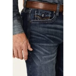 Outlet ???? Cody James Core Men's Cayuse Med Stretch Slim Straight ???? Jeans Blue ✨ -Cody James -shop unnamed file 419