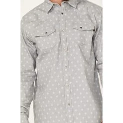 Best Pirce ???? Cody James Men's FR Spaced Diamond Print Long Sleeve Snap Work ???? Shirt - Big Grey ❤️ 6 Best Pirce ???? Cody James Men's FR Spaced Diamond Print Long Sleeve Snap Work ???? Shirt - Big Grey ❤️ -Cody James -shop unnamed file 4216