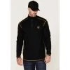 Wholesale ???? Cody James Men's FR Knit 1/4 Zip-Front Work Pullover Black ????
