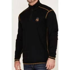 Wholesale ???? Cody James Men's FR Knit 1/4 Zip-Front Work Pullover Black ???? -Cody James -shop unnamed file 4248
