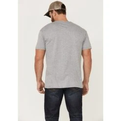Flash Sale ???? Cody James Men's Gun Scene Graphic Charcoal T-Shirt Grey ???? -Cody James -shop unnamed file 4257