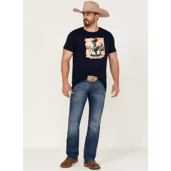 Top 10 ✨ Cody James Men's Cactus Player Navy Graphic Short Sleeve T-Shirt ???? 2 Top 10 ✨ Cody James Men's Cactus Player Navy Graphic Short Sleeve T-Shirt ???? - Image 2
