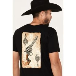 Top 10 ???? Cody James Men's Guns & Spades Graphic T-Shirt Black ???? -Cody James -shop unnamed file 4269