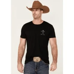 Best Pirce ???? Cody James Men's Card Skull Graphic Short Sleeve T-Shirt Black ????