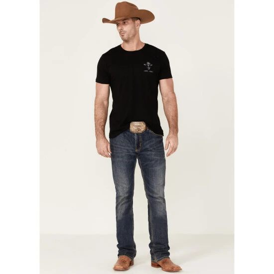 Best Pirce ???? Cody James Men's Card Skull Graphic Short Sleeve T-Shirt Black ???? 2 Best Pirce ???? Cody James Men's Card Skull Graphic Short Sleeve T-Shirt Black ???? - Image 2