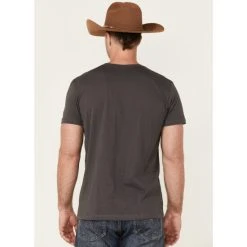 Hot Sale ???? Cody James Men's Charcoal Live Free Graphic Short Sleeve T-Shirt ✨ -Cody James -shop unnamed file 4289