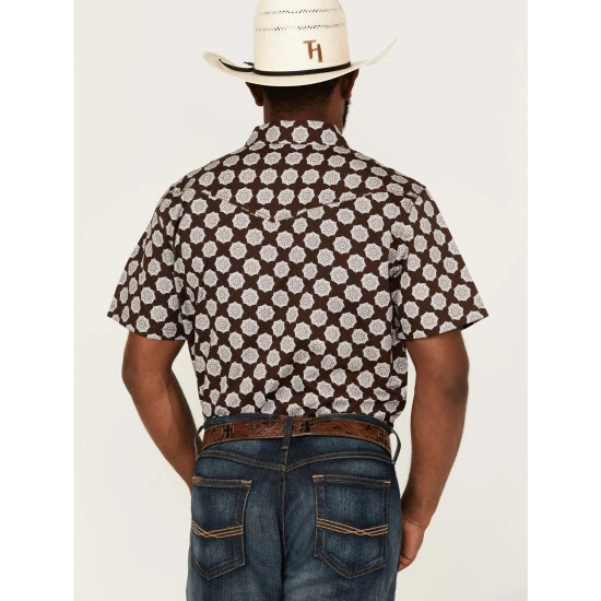 Brand new ???? Cody James Men's Kingsland Medallion Print Short Sleeve Snap Western ???? Shirt Multi ???? 4 Brand new ???? Cody James Men's Kingsland Medallion Print Short Sleeve Snap Western ???? Shirt Multi ???? - Image 4