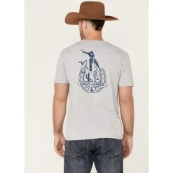 Deals ???? Cody James Men's Heather Grey Horse ???? Shoe Graphic Short Sleeve T-Shirt ???? -Cody James -shop unnamed file 4341