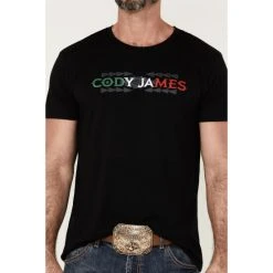Discount ✨ Cody James Men's Mexico Logo Graphic Short Sleeve T-Shirt Black ???? -Cody James -shop unnamed file 4356