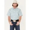 Best reviews of ⭐ Cody James Men's Wagon Southwestern Print Short Sleeve Western Snap ???? Shirt White ????