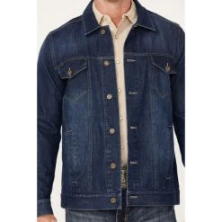 Best Sale ???? Cody James Men's Coasting Medium Wash Unlined Denim Jacket ???? -Cody James -shop unnamed file 4384