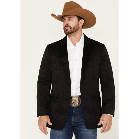 Discount ⭐ Cody James Men's Austin Paisley Blazer Black ???? 1 Discount ⭐ Cody James Men's Austin Paisley Blazer Black ????
