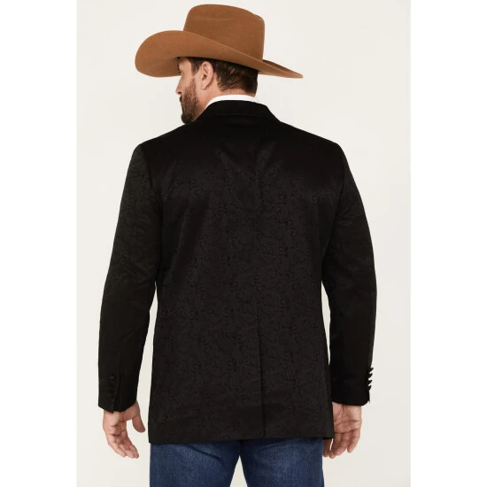 Discount ⭐ Cody James Men's Austin Paisley Blazer Black ???? 4 Discount ⭐ Cody James Men's Austin Paisley Blazer Black ???? - Image 4