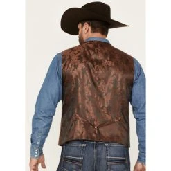 Deals ???? Cody James Men's Amarillo Double-Breasted Velvet Vest Brown ???? -Cody James -shop unnamed file 4425