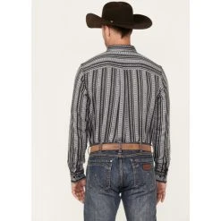 Wholesale ???? Cody James Men's Wiltern Striped Long Sleeve Button Down Stretch Western ???? Shirt Grey ???? -Cody James -shop unnamed file 4469