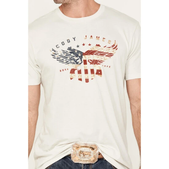 Coupon ???? Cody James Men's Born Free Short Sleeve Graphic T-Shirt Tan ???? 3 Coupon ???? Cody James Men's Born Free Short Sleeve Graphic T-Shirt Tan ???? - Image 3