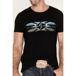 New ???? Cody James Men's Boot Stitch Short Sleeve Graphic T-Shirt Black ???? -Cody James -shop unnamed file 4488