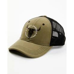 Best reviews of ???? Cody James Men's Steerhorn Mesh-Back ⚾ Baseball Cap Olive ????