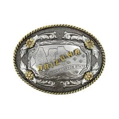 Budget ???? Cody James Men's Antiqued Oval Arizona Belt Buckle Multi ????