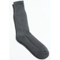 Deals ???? Cody James Men's Grey Wool Boot Sock Light Grey ⌛