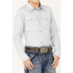 Cheapest ⭐ Cody James Boys' Revenant 3D Solid Long Sleeve Snap Western ???? Shirt Turquoise ???? -Cody James -shop unnamed file 4599