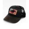 Best Pirce ???? Cody James Men's American Cowboy Flag Patch Mesh Cap Black ????