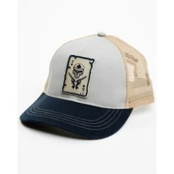 Best deal ???? Cody James Men's Pistol Playing Card Embroidered Mesh Back Ball Cap Blue ????