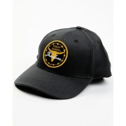 Top 10 ???? Cody James Men's Black Steerhorn Freedom Circle Patch Ball Cap ????