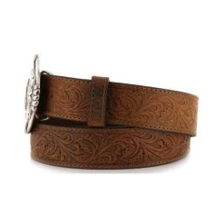 Budget ???? Cody James Men's Bronc Buckle Tooled Leather Belt Tan ???? -Cody James -shop unnamed file 473
