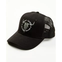 Budget ???? Cody James Men's Black Steerhorn Ball Cap ⭐
