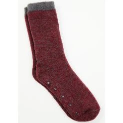 Outlet ???? Cody James Men's Red Heathered Cozy ???? Socks ????