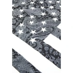 Buy ???? Cody James Men's Paisley Americana Flag Print Bandana Black ????