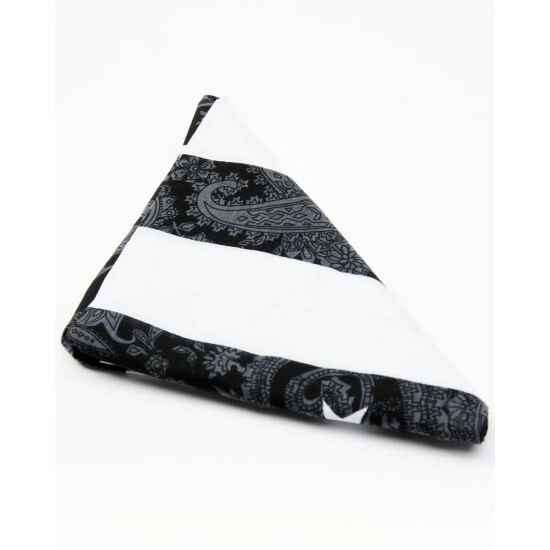 Buy ???? Cody James Men's Paisley Americana Flag Print Bandana Black ???? 2 Buy ???? Cody James Men's Paisley Americana Flag Print Bandana Black ???? - Image 2