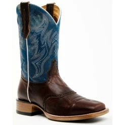Best Pirce ???? Cody James Men's Xero Gravity Hoverfly Performance Leather Western ???? Boots - Broad Square Toe Blue ????