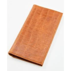 Cheapest ???? Cody James Men's Brown Embossed Croco Rodeo Leather Wallet Medium Brown ????