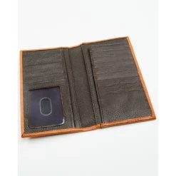 Cheapest ???? Cody James Men's Brown Embossed Croco Rodeo Leather Wallet Medium Brown ???? -Cody James -shop unnamed file 4886