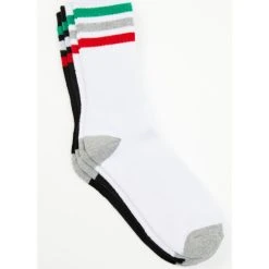 Best reviews of ???? Cody James Men's Black & White Mexican Flag Stripe 2-pack ???? Socks ✔️