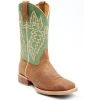 Coupon ???? Cody James Men's Xtreme Xero Gravity Heritage Western Performance ???? Boots - Broad Square Toe Green ✨