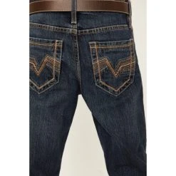 Outlet ???? Cody James Boys' Medium Wash King Fisher Stretch Slim Bootcut ???? Jeans - Big Blue ✨ -Cody James -shop unnamed file 4917