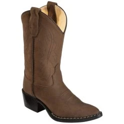 Deals ???? Cody James Youth Distressed Western ???? Boots For Unisex-Kid Brown ????