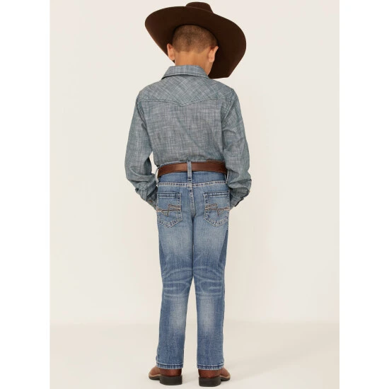 Wholesale ⭐ Cody James Little Boys' Jericho Medium Wash Stretch Slim Straight ???? Jeans - Sizes 4-8 Blue ⌛ 1 Wholesale ⭐ Cody James Little Boys' Jericho Medium Wash Stretch Slim Straight ???? Jeans - Sizes 4-8 Blue ⌛