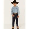 Hot Sale ???? Cody James Boys' Dark Wash Slim Straight Stretch ???? Jeans ????