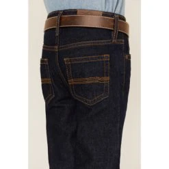 Hot Sale ???? Cody James Boys' Dark Wash Slim Straight Stretch ???? Jeans ???? -Cody James -shop unnamed file 4968