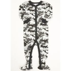 Brand new ???? Cody James Infant-Boys" Black Printed Jersey Steer Head & Camo Sleep Set ⭐
